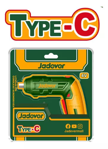 JADEVER Destornillador Inalambrico