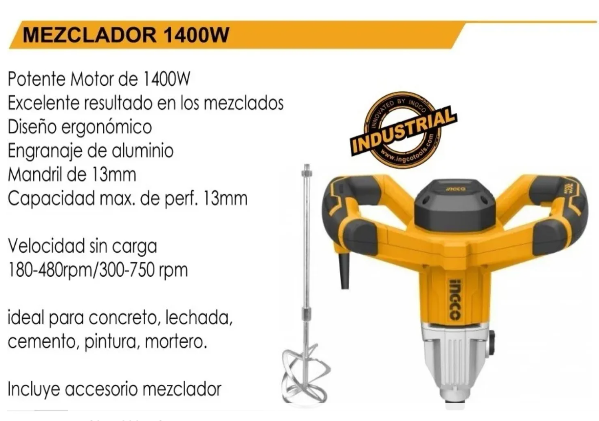 MEZCLADOR 1400W -800RP MINGCO