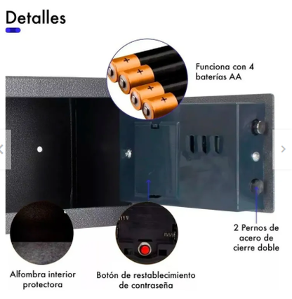 CAJA DE SEGURIDAD DIGITAL PARA EL HOGAR
